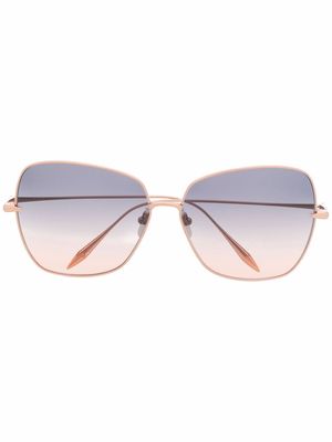 Dita Eyewear Zazoe butterfly-frame sunglasses - Gold