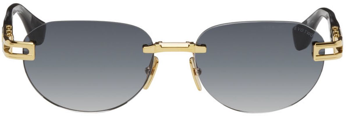 Dita Gold & Black META-EVO Two Sunglasses