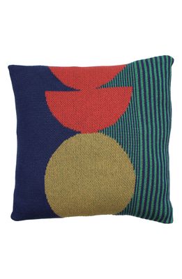 DITTOHOUSE Determined Pillow Cover in Indigo Rust Moss Green