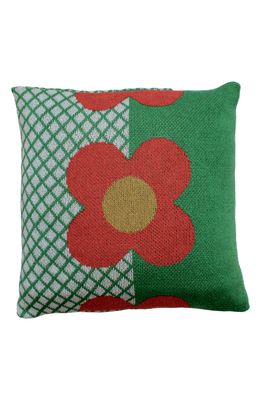 DITTOHOUSE Hopeful Pillow Cover in Seafoam Rust Green Moss