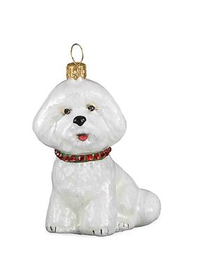 Diva Dog Bichon Embellished Ornament
