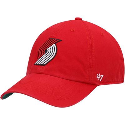 Divine Creations Men's '47 Red Portland Trail Blazers Franchise Fitted Hat