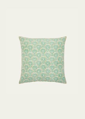 Divit Sage Decorative Pillow, 22"Sq.