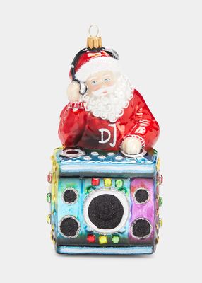 DJ Santa II Ornament