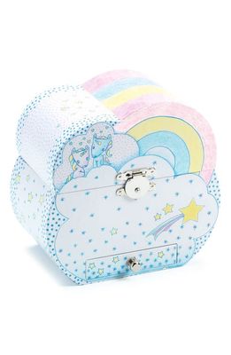 Djeco Unicorn Dream Musical Jewelry Box in Multi 