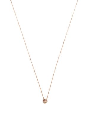 Djula 18kt rose gold Target diamond necklace - Pink