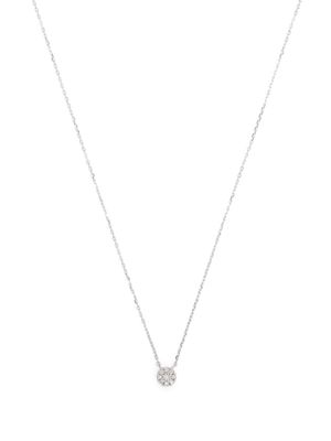 Djula 18kt white gold Target diamond necklace - Silver