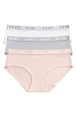 DKNY 3-Pack Logo Bikini Underwear in Pkgywt