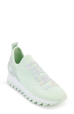 DKNY Abbi Knit Sneaker in Seafoam 