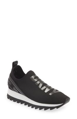 DKNY Abbi Slip-On Sneaker in Black/White