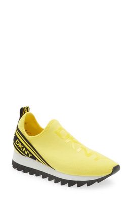 DKNY Abbi Slip-On Sneaker in Lemon