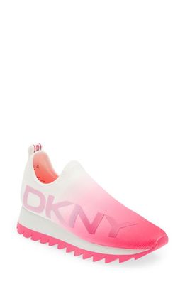 DKNY Azer Slip-On Sneaker in Fushia