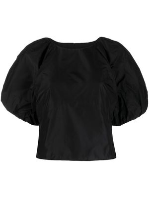 DKNY balloon sleeved blouse - Black