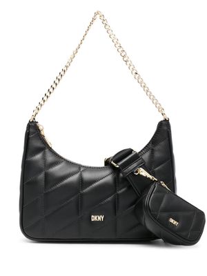 DKNY Betty quilted leather crossbody bag - Black