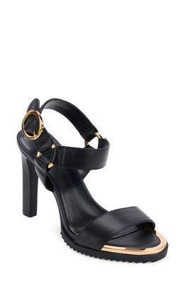 DKNY Blaire Harness Strap Sandal in Black