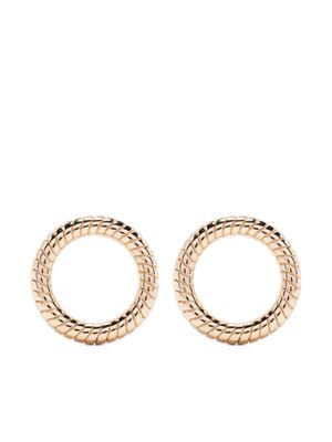 DKNY circular snake-chain earrings - Yellow