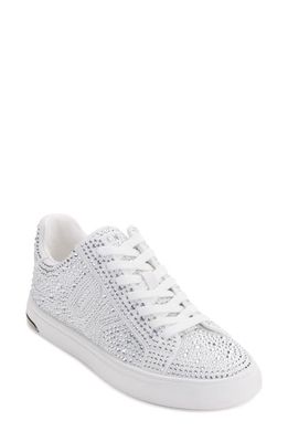DKNY Embellished Sneaker in Bright White