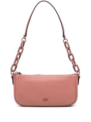 DKNY Frankie chain-link shoulder bag - Pink
