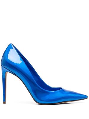 DKNY high-shine pointed pumps - Blue