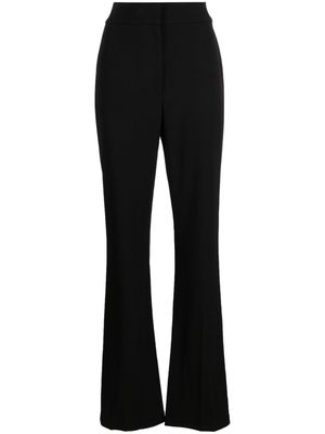 DKNY high-waist flared trousers - Black