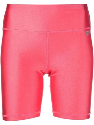 DKNY high-waist skinny shorts - Pink