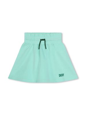 Dkny Kids elasticated-waistband cotton skirt - Green