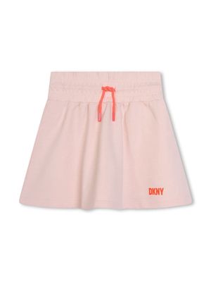 Dkny Kids elasticated-waistband cotton skirt - Pink
