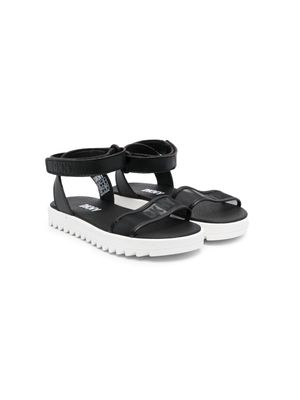 Dkny Kids single-strap sandals - Black