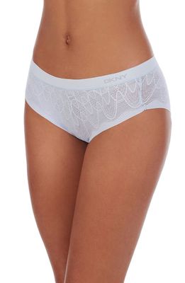 DKNY Lace Comfort Hipster Panties in Xenon