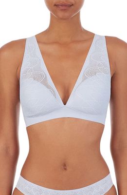 DKNY Lace Comfort Wire Free Bra in Xenon