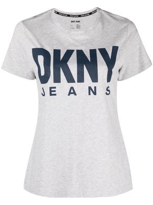 DKNY logo-print T-shirt - Grey