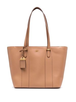 DKNY Marykate calf leather tote bag - Neutrals