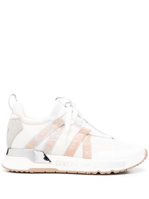 DKNY Nash low-top lace-up sneakers - White