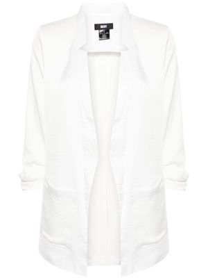 DKNY open-front lightweight blazer - White