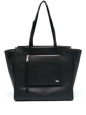 DKNY Pax calf-leather tote bag - Black