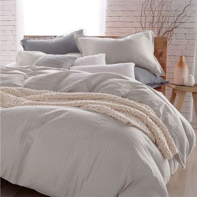 DKNY Pure PURE Comfy Platinum Duvet Cover 