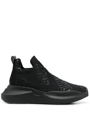 DKNY Ramona logo-print slip-on sneakers - Black