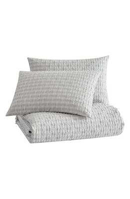 DKNY Refresh Textured Pillow Sham in Light Grey