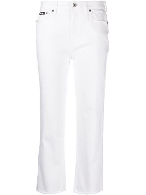 DKNY Rivington slim-fit straight-leg jeans - White