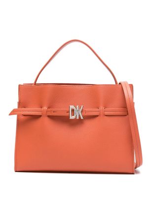 DKNY small Bushwick leather shoulder bag - Orange