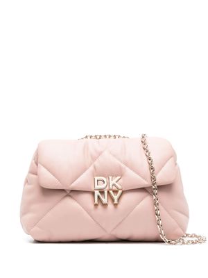 DKNY small Red Hook leather crossbody bag - Pink