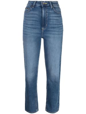 DKNY straight-leg faded jeans - Blue