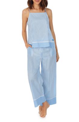 DKNY Stripe Camisole Pajamas in Blue Stp