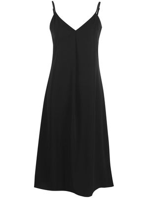 DKNY V-neck slip dress - Black