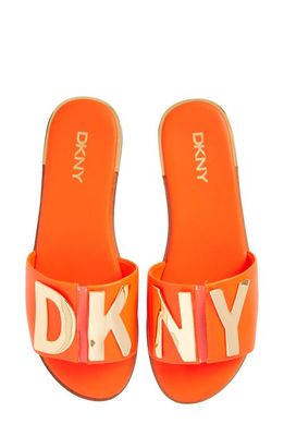 DKNY Waltz Flat Sandal in Orange