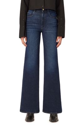 DL1961 Hepburn High Waist Wide Leg Jeans in Mediterranean