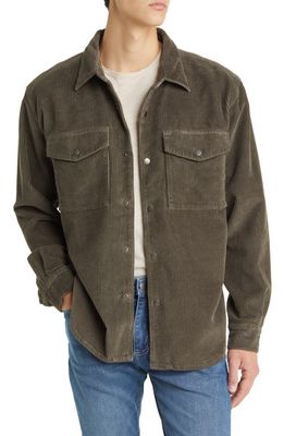 DL1961 Hudson Perry Corduroy Overshirt in Cold Spring Corduroy