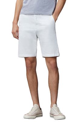 DL1961 Jake Flat Front Chino Shorts in Blank