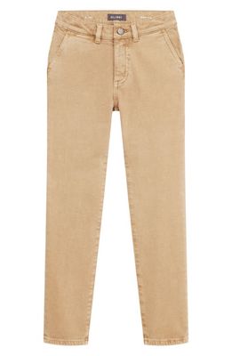 DL1961 Kids' Brady Slim Fit Chino Pants in Khaki