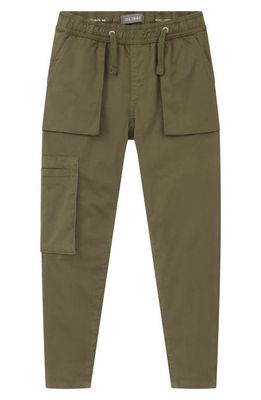 DL1961 Kids' Cargo Jogger Pants in Army Green